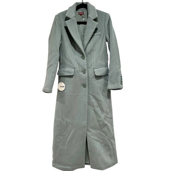 NWT NEW STAUD Sanza Wool Blend Coat - Picture 2 of 9